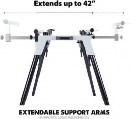 EVOLUTION Universal Adjustable Cut-Off Saw Stand5